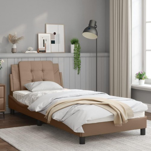 Sengeramme Zadar 80 x 200 cm uden madras - cappuccino