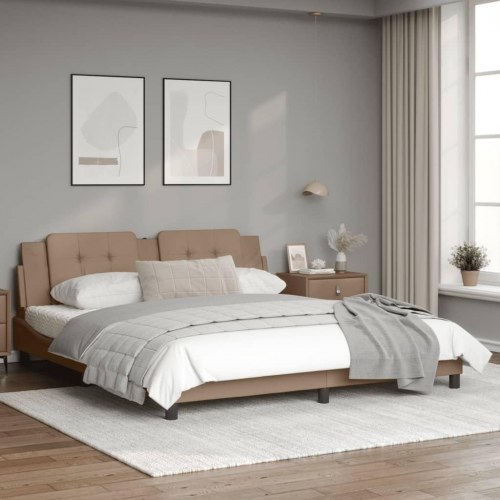 Sengeramme Zadar 180 x 200 cm uden madras - cappuccino