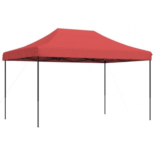 Foldbart pop up-festtelt 440 × 292 × 315 cm - bordeaux
