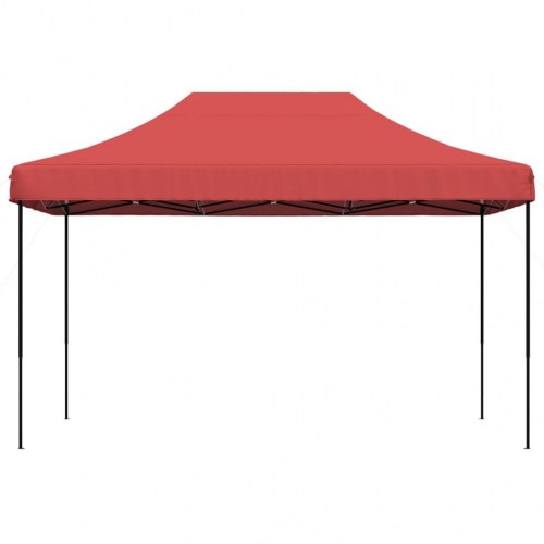 Foldbart pop up-festtelt 440 × 292 × 315 cm - bordeaux