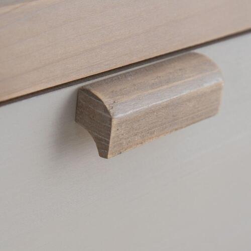 Supplerende møbler KENSY Hvid Natur Gran Fyr Træ MDF 76,5 x 30 x 72 cm