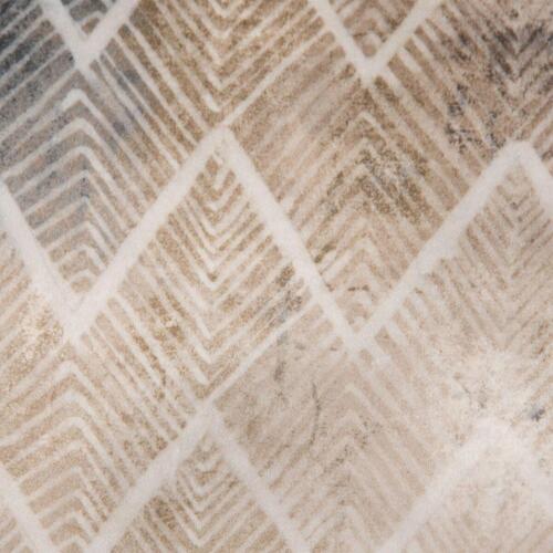 Pude Beige Geometri 50 x 30 cm