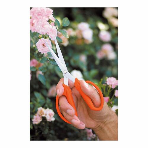 Stocker græs- og havesaks 19,5 cm - sort/orange