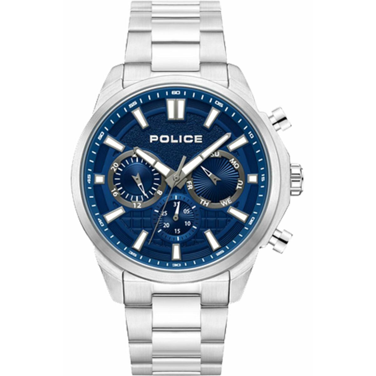 Herreur Police Pewjk0021004 Sølvfarvet