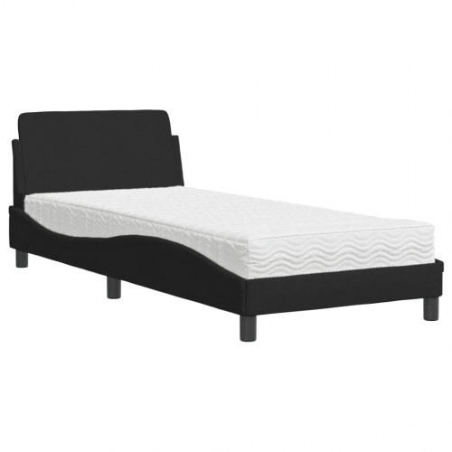 Seng med madras Dover 80 x 200 cm - sort