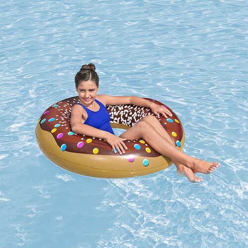 Oppustelig flyder Donut Ø 107 cm Multifarvet