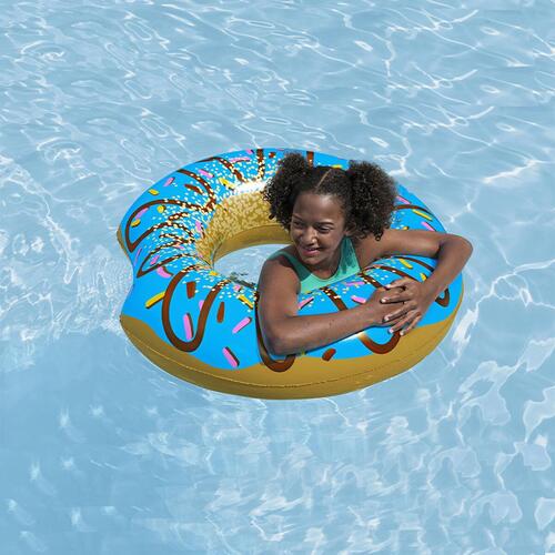 Oppustelig flyder Donut Ø 107 cm Multifarvet