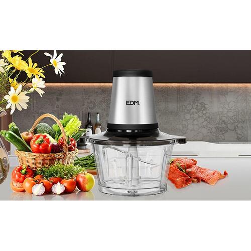Kødhakker EDM 07791 Rustfrit stål 350 W 1,8 L