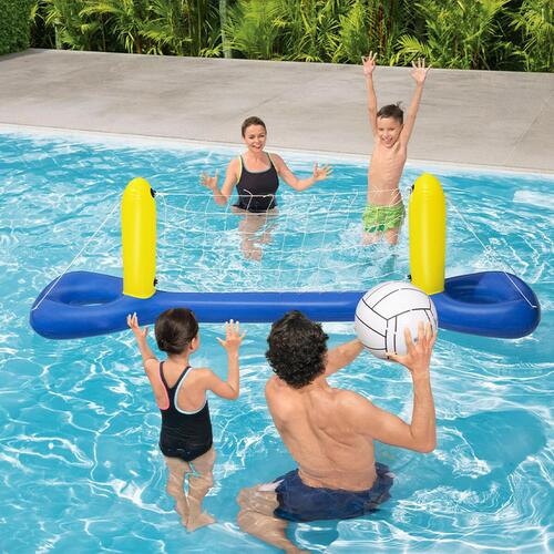 Pool volleyball sæt 244 x 64 cm