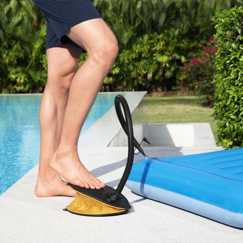 Luftpumpe Bestway Shine Inline 28 x 19 cm - gul