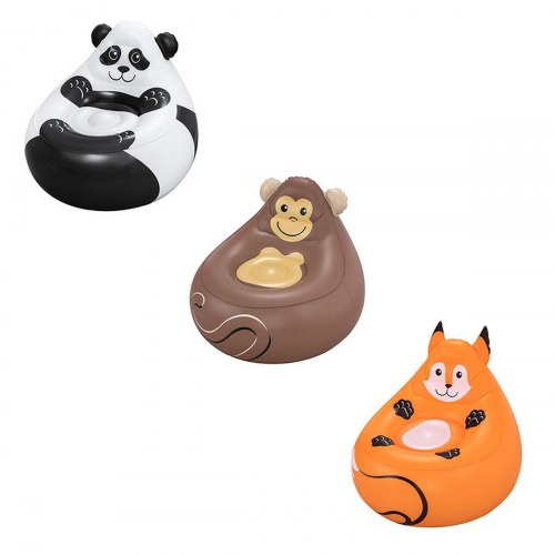 Bestway oppustelig lænestol til børn 72 × 72 × 64 cm