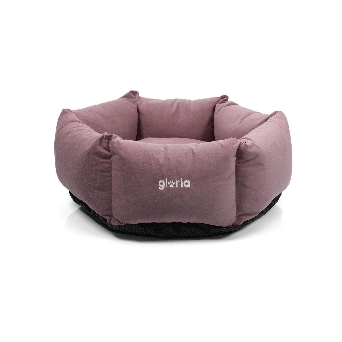 Hund Bed Gloria Hondarribia Pink 75 X 75 Cm Sekskantet