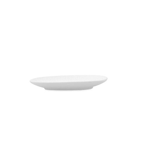 Tallerken Bidasoa Fosil Hvid Keramik Aluminium oxid 13,3 x 11,6 x 1,7 cm Kaffe (12 enheder)