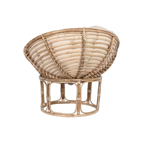 Vrtni stol Home ESPRIT Bambus Rattan 91 x 65 x 81 cm