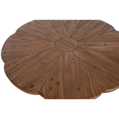 Spisebord Home ESPRIT Natur Træ 100 x 100 x 77 cm