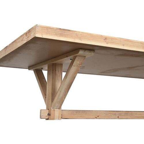 Spisebord Home ESPRIT Natur Træ 200 x 100 x 80 cm