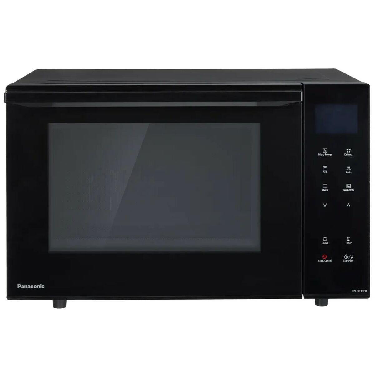 Mikrobølgeovn Med Grill Panasonic Nndf38pbepg Sort 1000