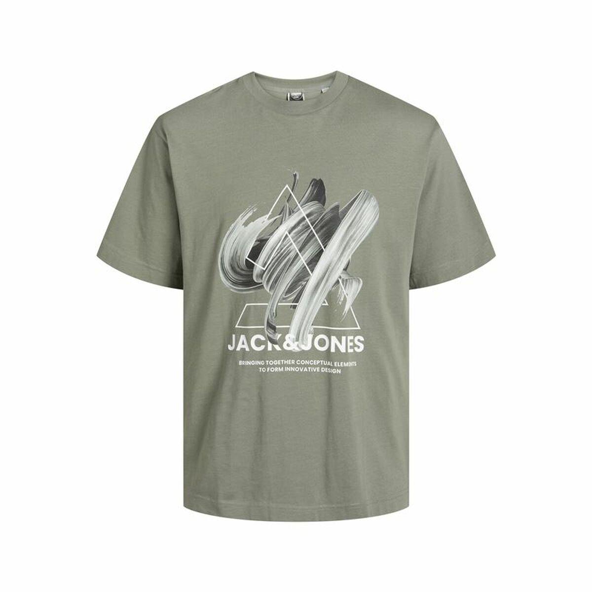 Kortærmet T Shirt Til Børn Jack & Jones Jcotint Tee Ss Khaki 140