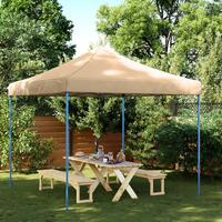 Pop op-festtelt 292x292x315 cm foldbart beige