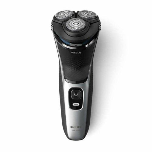 Philips Shaver Series 3000 barbermaskine - våd & tør, sort/sølv