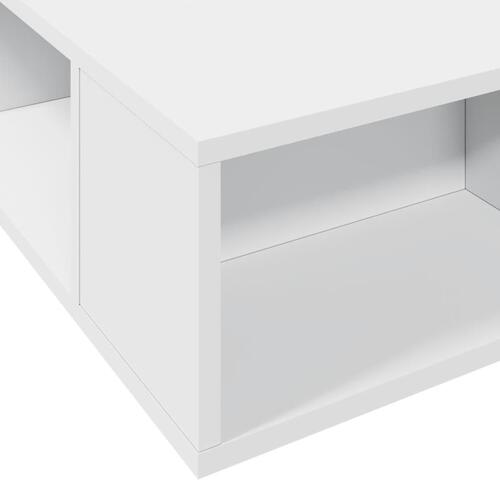 Sengestel 180x200 cm konstrueret træ hvid
