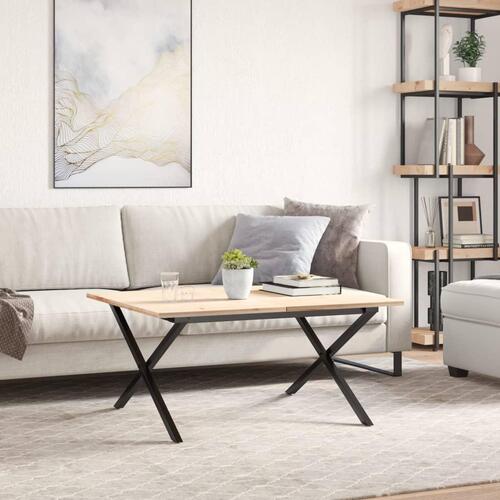 Bordben til sofabord 70x60x43 cm X-stel stål