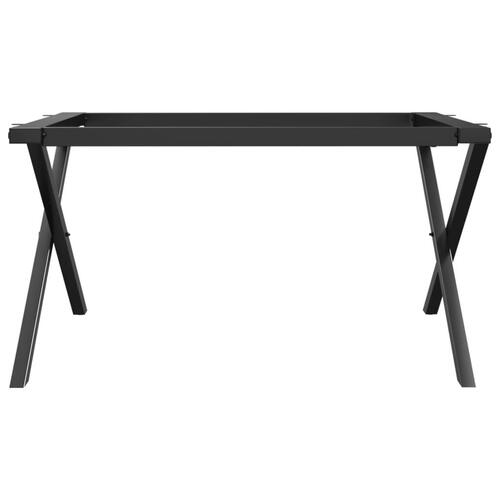 Bordben til sofabord 70x60x43 cm X-stel stål