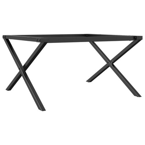 Bordben til sofabord 70x60x43 cm X-stel stål
