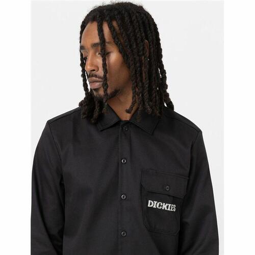 Langærmet Trøje til Mænd Dickies Wichita Sort L