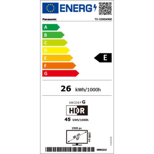 Smart TV Panasonic TX32MS490E 32" Full HD LED HDR10