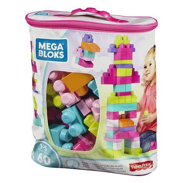 Byggeblokke Mega Mattel 60 Stk Pink