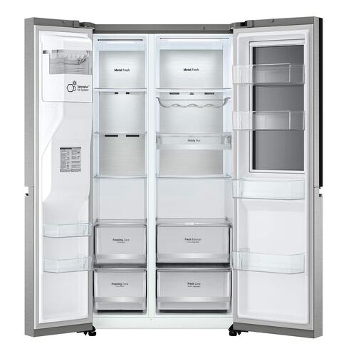 Amerikansk køleskab LG GSXV90MBAE Hvid Stål (178 x 91 cm) (OUTLET C)