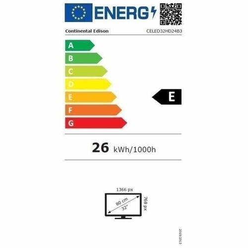 TV Continental Edison CELED32HD24B3 32" LED (OUTLET D)