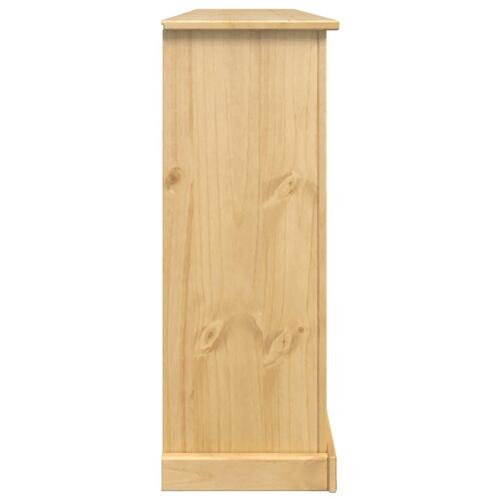 Skoskab Corona 99x32x85 cm massivt fyrretræ
