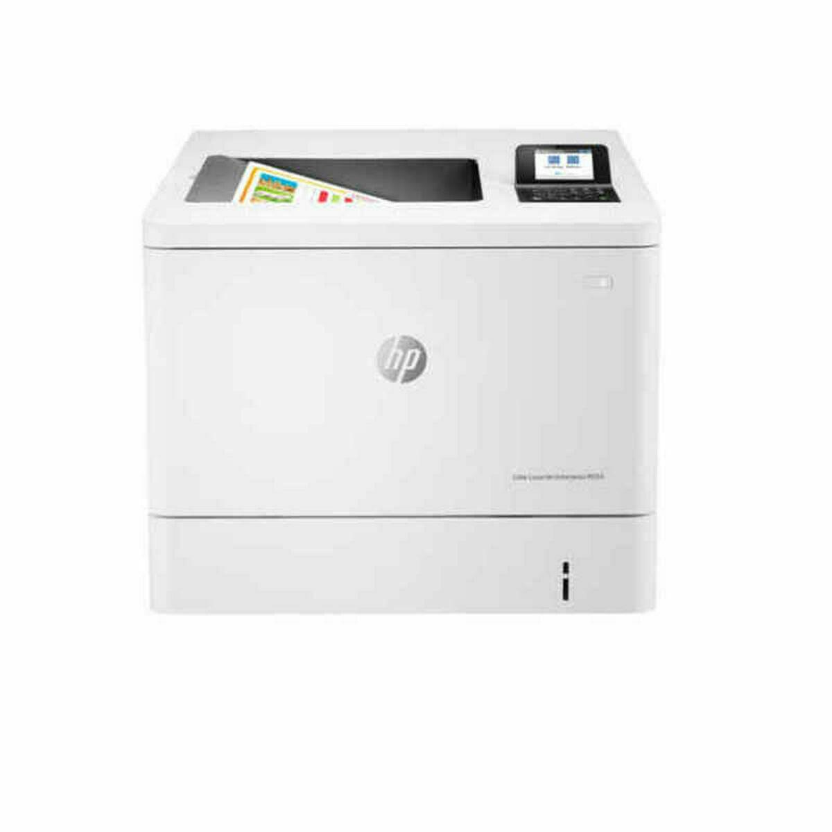 Laser Printer Hp M554dn Hvid