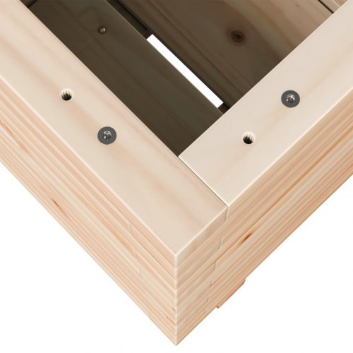 Plantekasse 40 x 40 x 49,5 cm i massivt fyrretræ