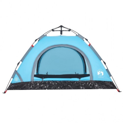 Campingtelt til 2 personer med quick-release - blå