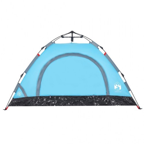Campingtelt til 2 personer med quick-release - blå
