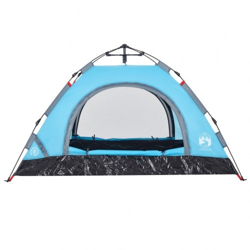 Campingtelt til 2 personer med quick-release - blå