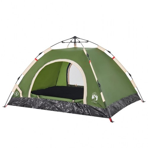 Campingtelt til 2 personer med quick-release - grøn
