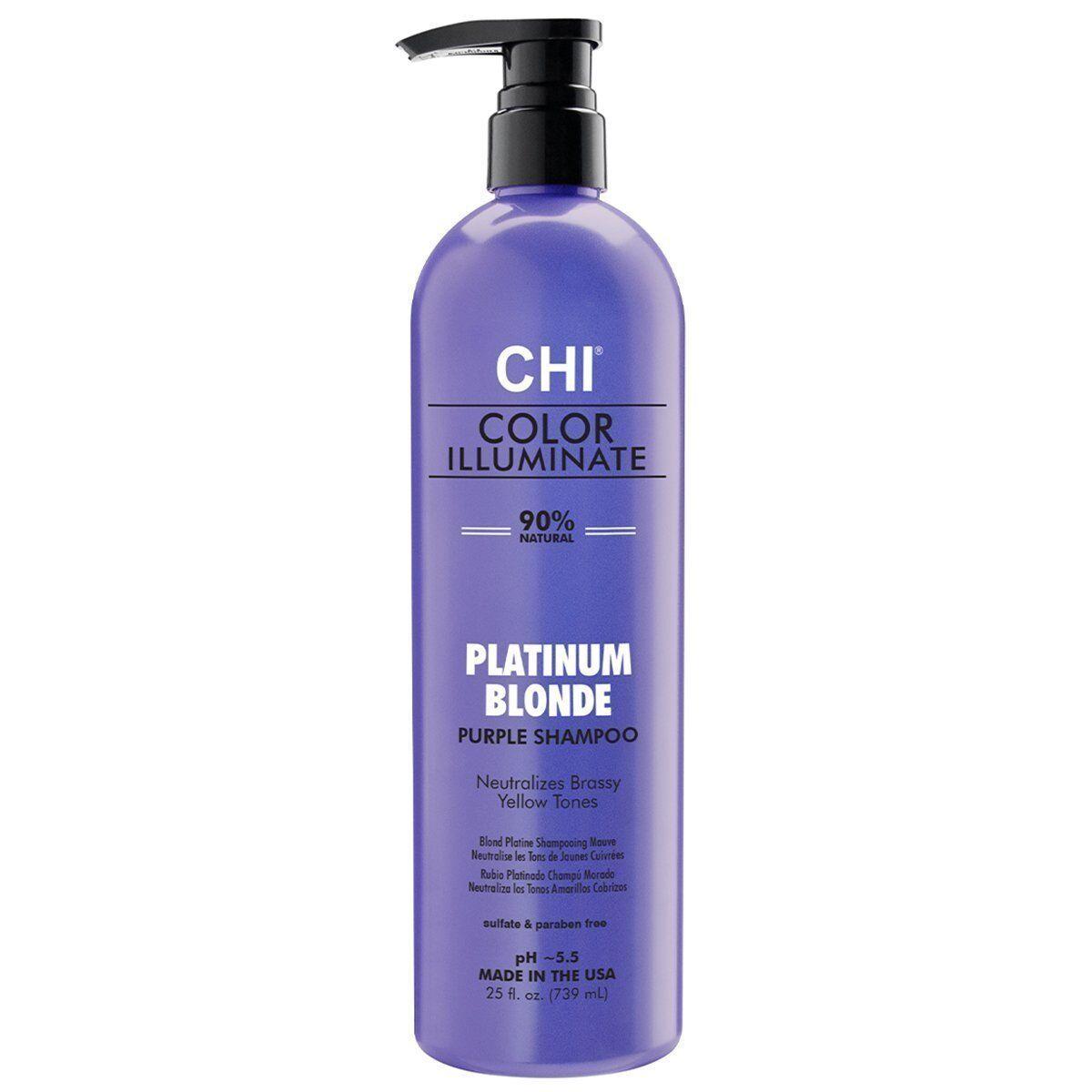 Shampoo Der Neutraliserer Farven Farouk Chi Color Illuminate Platinum Blonde 739 Ml