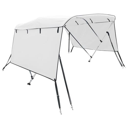 Biminitop med 4 buer og sidevægge 243x(230-244)x137 cm