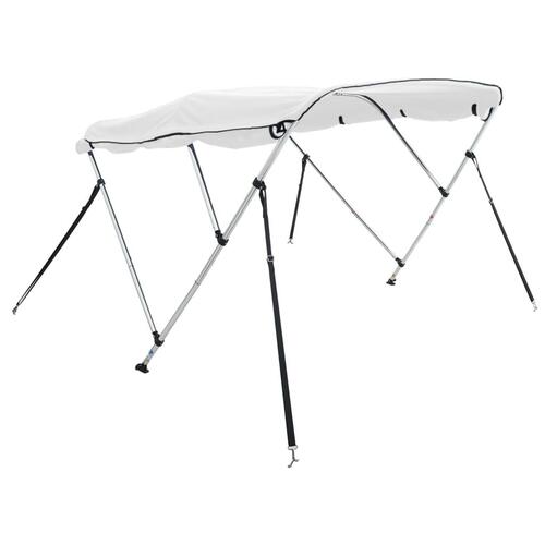 Biminitop med 4 buer og sidevægge 243x(230-244)x137 cm
