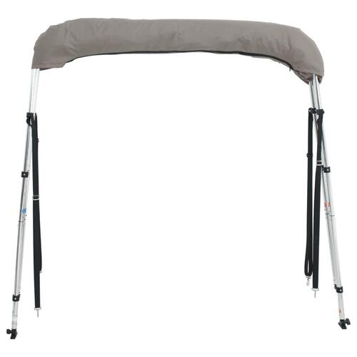 Biminitop med 4 buer og sidevægge 243x(230-244)x137 cm
