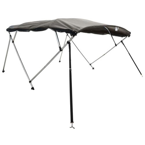 Biminitop med 4 buer og sidevægge 243x(230-244)x137 cm