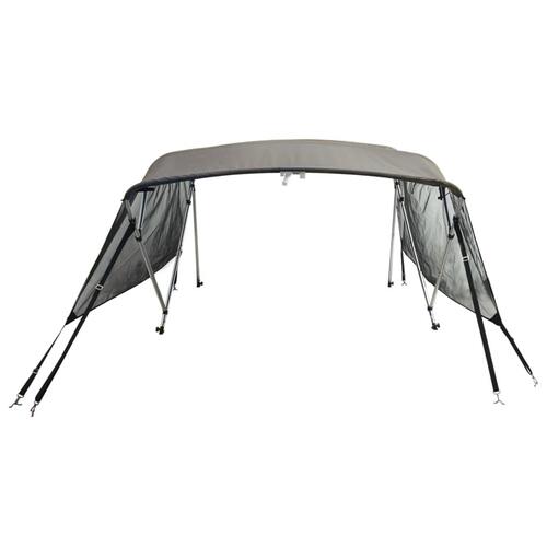 Biminitop med 4 buer og sidevægge 243x(230-244)x137 cm