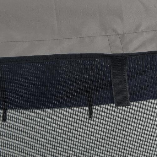 Biminitop med 4 buer og sidevægge 243x(230-244)x137 cm