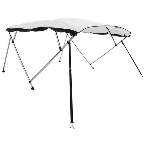 Biminitop med 4 buer og sidevægge 243x(230-244)x137 cm
