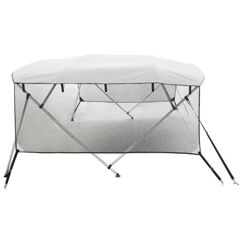 Biminitop med 4 buer og sidevægge 243x(170-182)x137 cm