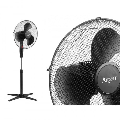 Gulvventilator Argon - sort, 45 W